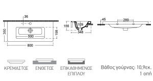 35080t